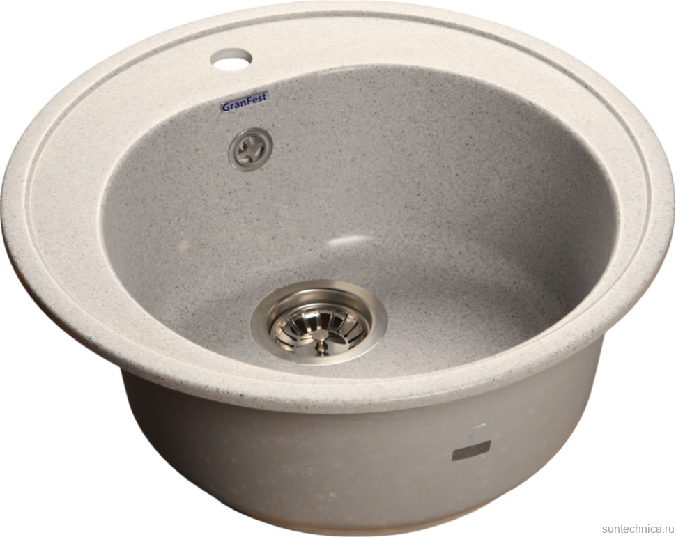 Мойка кухонная GranFest Rondo GF-R510 серый