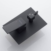 Душевая система встраиваемая Shevanik S4035H, черный