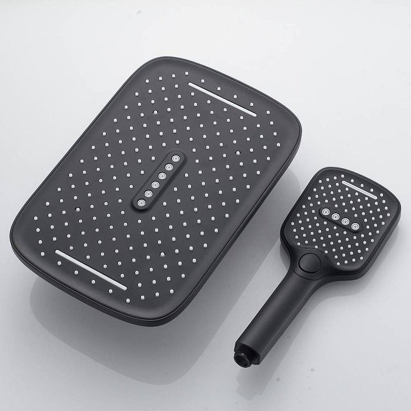 Душевая система встраиваемая Shevanik S4035H, черный