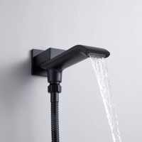 Душевая система встраиваемая Shevanik S4035H, черный