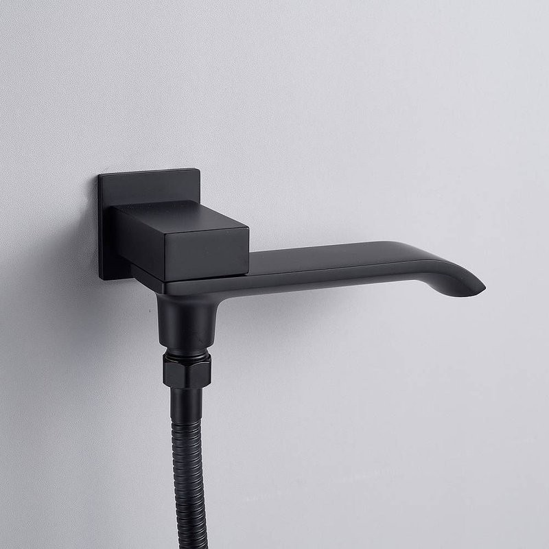 Душевая система встраиваемая Shevanik S4035H, черный