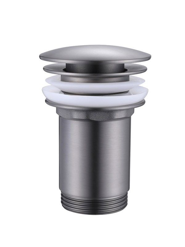 Донный клапан для раковины Abber AF0010NG с переливом, матовый никель