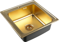 Мойка кухонная Zorg Inox PVD SZR-5050 bronze