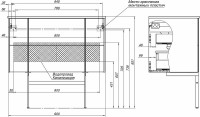 Тумба с раковиной Allen Brau Reality 90 подвесная, антрацит матовый, раковина Fantasy Flat 92x47, без перелива, белая