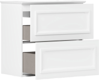 Тумба под раковину без столешницы Belux София 65 подвесная, белая глянцевая