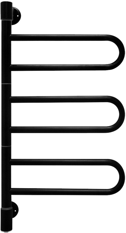 Полотенцесушитель электрический Energy U -G3K черный матовый