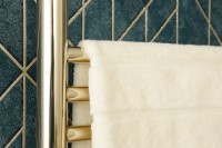 Полотенцесушитель электрический Сунержа Богема 3.1 00-6002-1040 110x45 см, подключение слева, без покрытия, лесенка