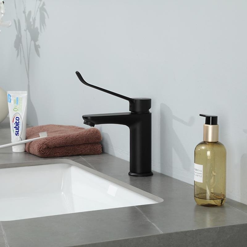 Смеситель для раковины Gappo G21-6 G1021-6 черный