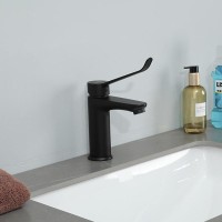 Смеситель для раковины Gappo G21-6 G1021-6 черный Смеситель для раковины Gappo G21-6 G1021-6 черный