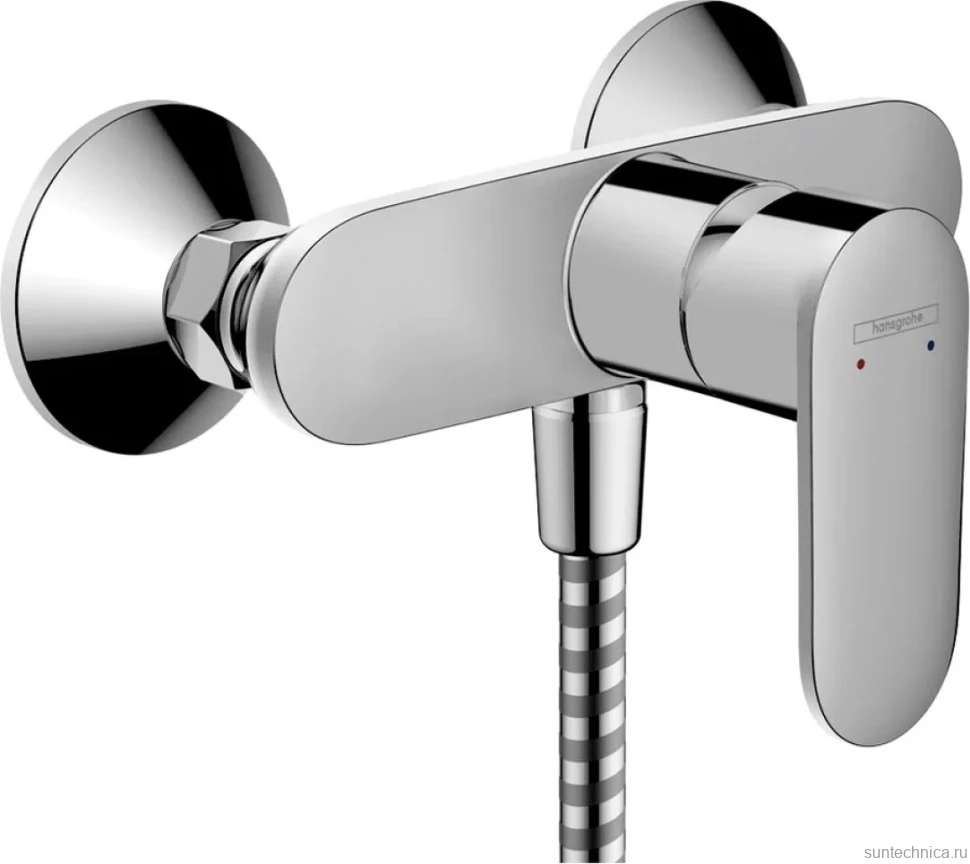 Душевой комплект Смеситель для душа Hansgrohe Vernis Blend 71640000 хром + Гарнитур Croma Select E 26592400