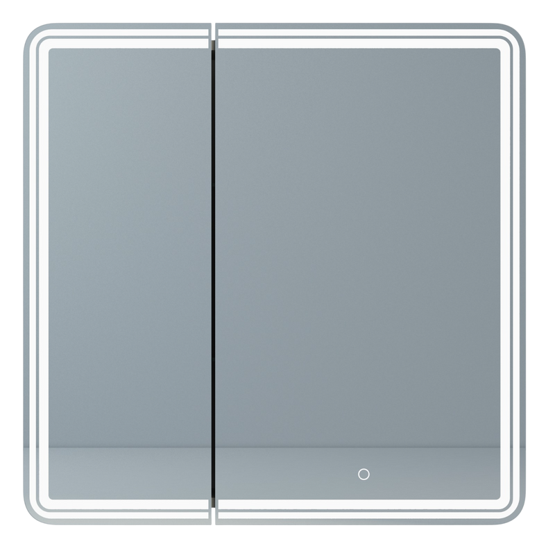 Зеркало-шкаф Emmy Мадрид 80 с подсветкой