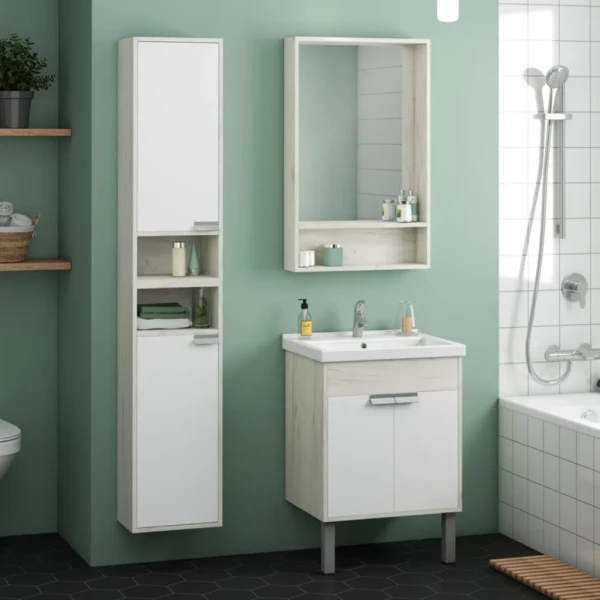 Мебель для ванной комнаты AQUATON Флай 60 дуб крафт