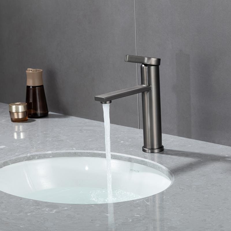 Смеситель для раковины Frap H899 F10899-19 оружейная сталь