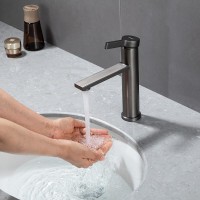 Смеситель для раковины Frap H899 F10899-19 оружейная сталь