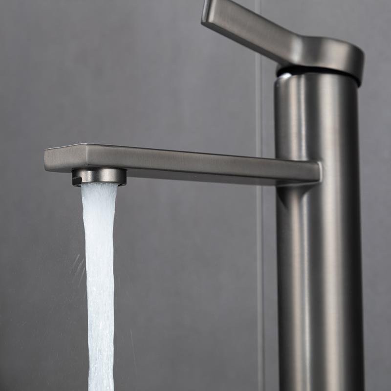 Смеситель для раковины Frap H899 F10899-19 оружейная сталь