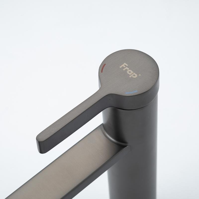 Смеситель для раковины Frap H899 F10899-19 оружейная сталь