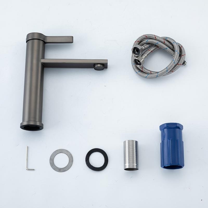 Смеситель для раковины Frap H899 F10899-19 оружейная сталь