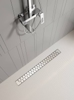 Душевой трап (лоток) Raglo R651 R651.50.05 50 см, решетка сатин, с сифоном