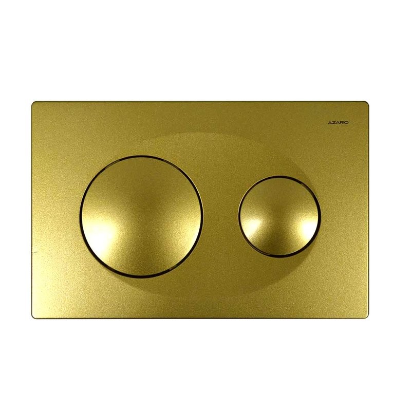 Кнопка смыва для унитаза AZARIO AZ-8200-0014 пластик, цвет матовое золото