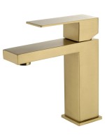 Смеситель для раковины Wonzon & Woghand WW-A40982-BG брашированное золото Смеситель для раковины Wonzon & Woghand WW-A40982-BG брашированное золото