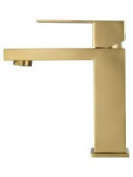 Смеситель для раковины Wonzon & Woghand WW-A40982-BG брашированное золото Смеситель для раковины Wonzon & Woghand WW-A40982-BG брашированное золото