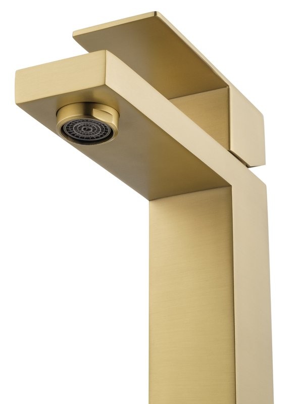 Смеситель для раковины Wonzon & Woghand WW-A40982-BG брашированное золото