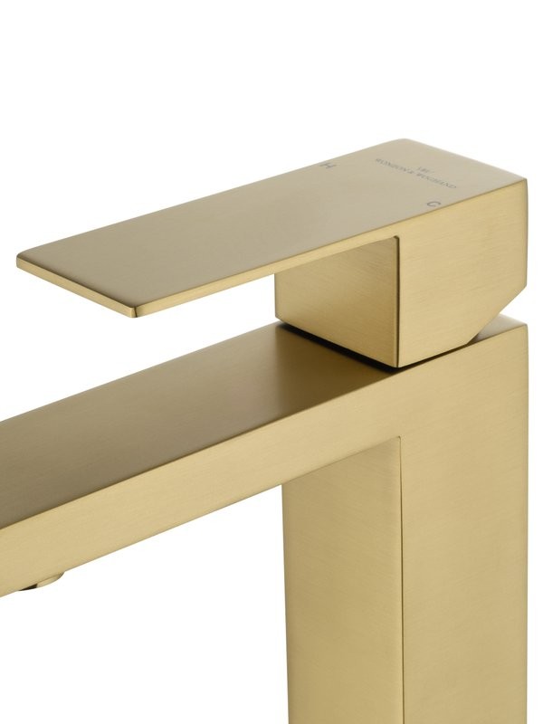 Смеситель для раковины Wonzon & Woghand WW-A40982-BG брашированное золото