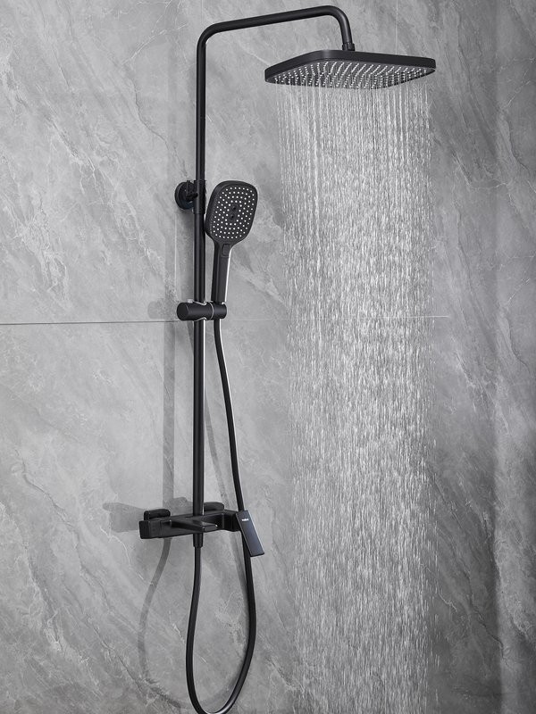 Душевая стойка Haiba HB24831-7 черная