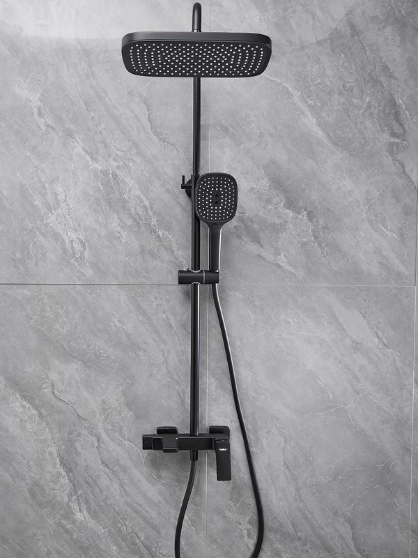 Душевая стойка Haiba HB24831-7 черная