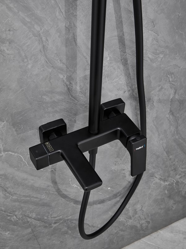 Душевая стойка Haiba HB24831-7 черная