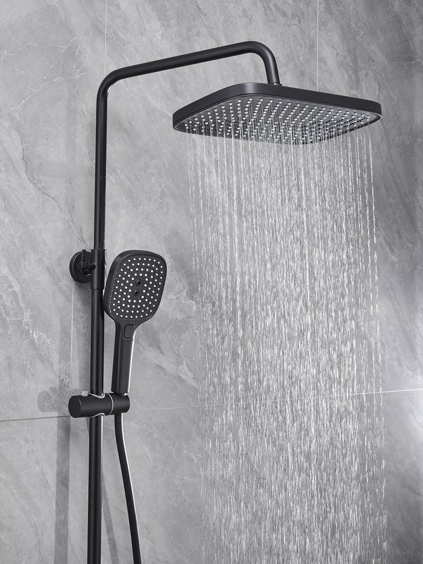 Душевая стойка Haiba HB24831-7 черная