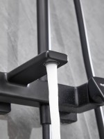 Душевая стойка Haiba HB24831-7 черная