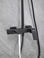 Душевая стойка Haiba HB24831-7 черная