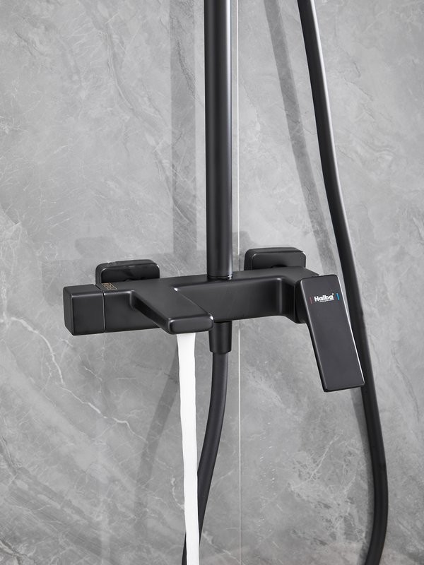 Душевая стойка Haiba HB24831-7 черная