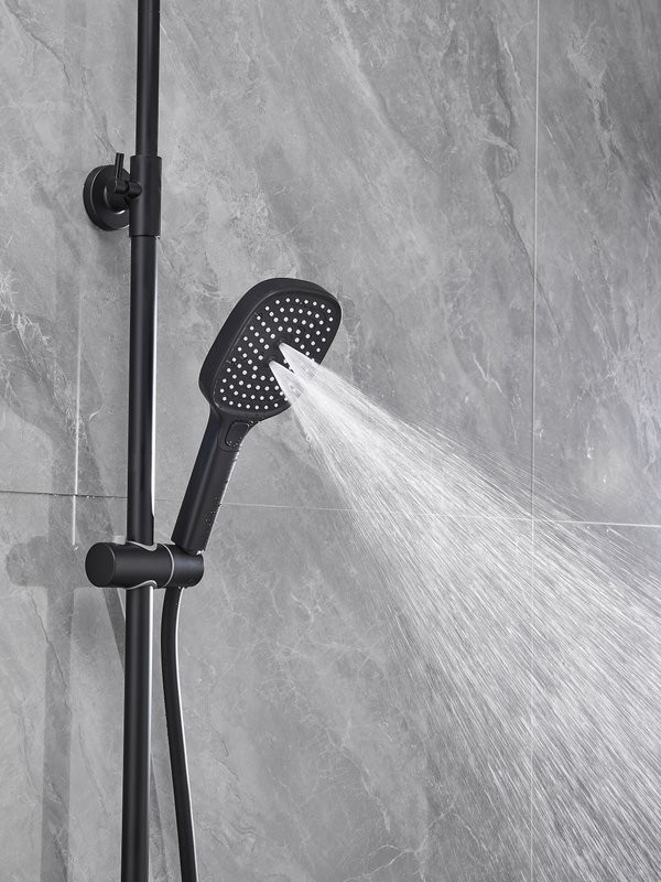 Душевая стойка Haiba HB24831-7 черная