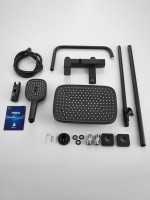 Душевая стойка Haiba HB24831-7 черная