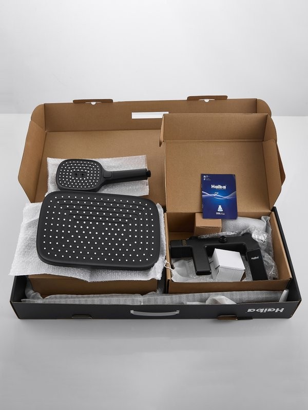 Душевая стойка Haiba HB24831-7 черная