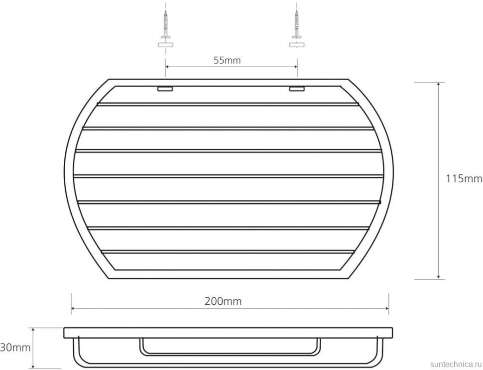 Полка Bemeta Cytro 102308112 для душа