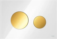 Кнопка смыва TECE Loop Modular 9240668 кнопка золотая, стекло на выбор