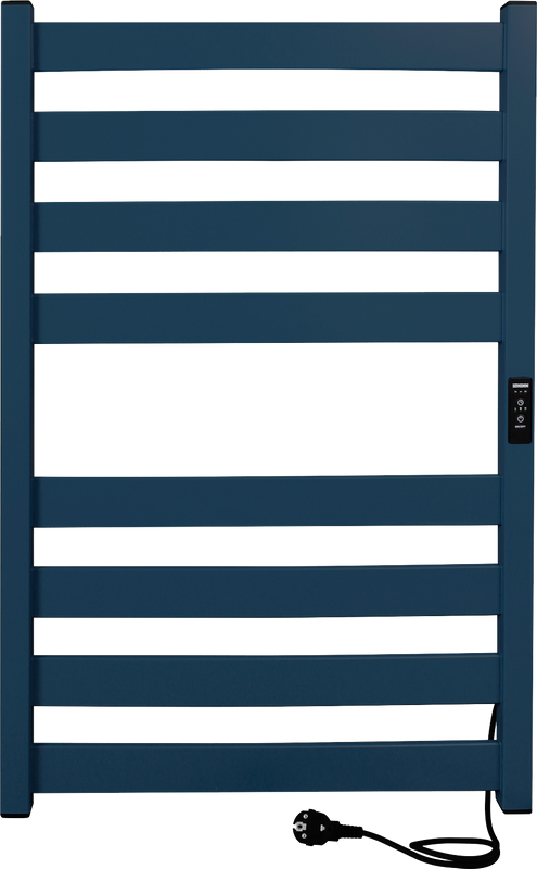 Полотенцесушитель электрический Indigo Oktava Slim 5 LСLOKS5E80-50MFRt синий