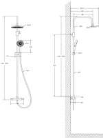 Душевая стойка Agger Easy A3151200 хром