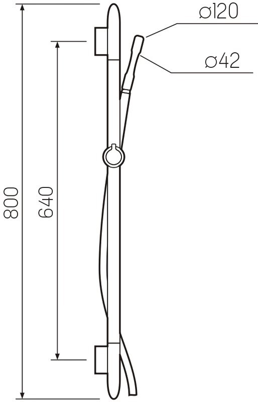 Душевой гарнитур РМС RACK 3