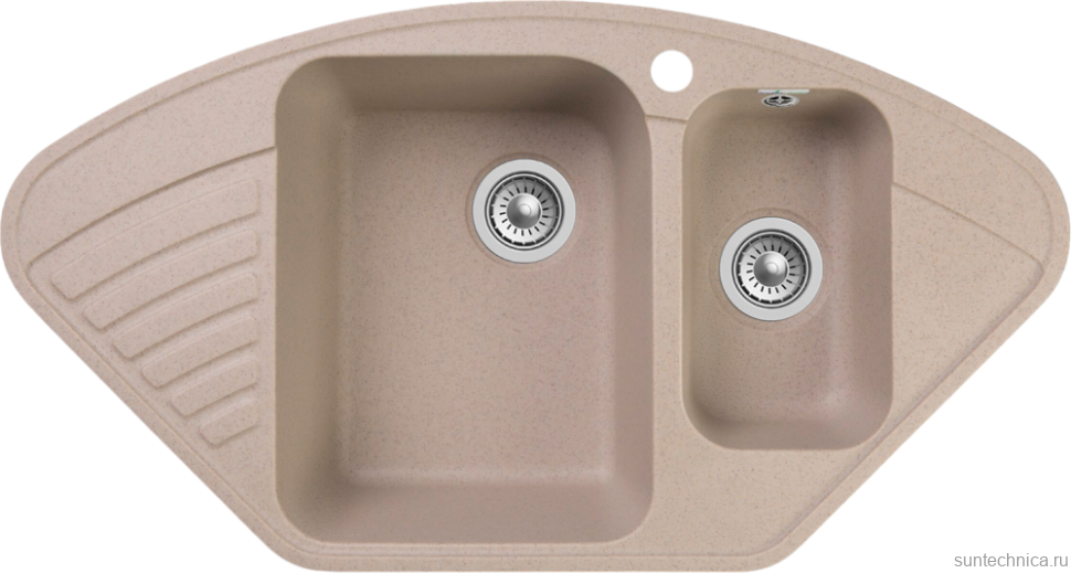 Мойка кухонная GranFest Quarz Z 14 песок