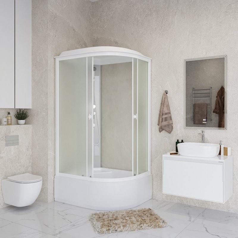 Душевая кабина Niagara Promo P90/70/40L/MT 90х70 см, L