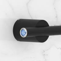 Полотенцесушитель электрический Сунержа Идиллия Master 1000 5x110 см, скрытое подключение, матовый черный, I-образный