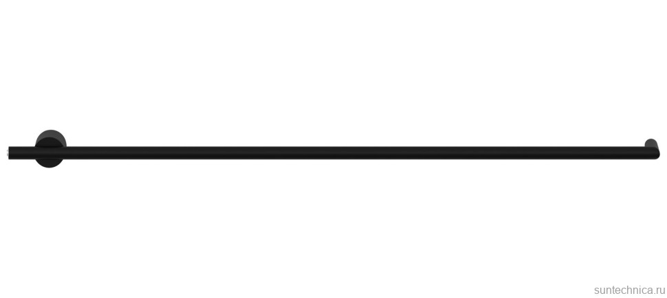 Полотенцесушитель электрический Сунержа Идиллия Master 1000 5x110 см, скрытое подключение, матовый черный, I-образный