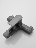 Смеситель для ванны с душем Haiba HB60719-3 оружейная сталь