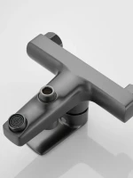 Смеситель для ванны с душем Haiba HB60719-3 оружейная сталь Смеситель для ванны с душем Haiba HB60719-3 оружейная сталь