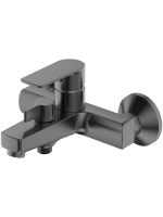 Смеситель для ванны с душем Haiba HB60719-3 оружейная сталь