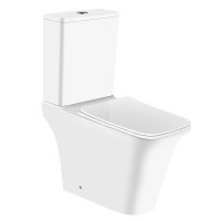 Унитаз-компакт напольный AZARIO Avero AZ-3121 глянцевый белый